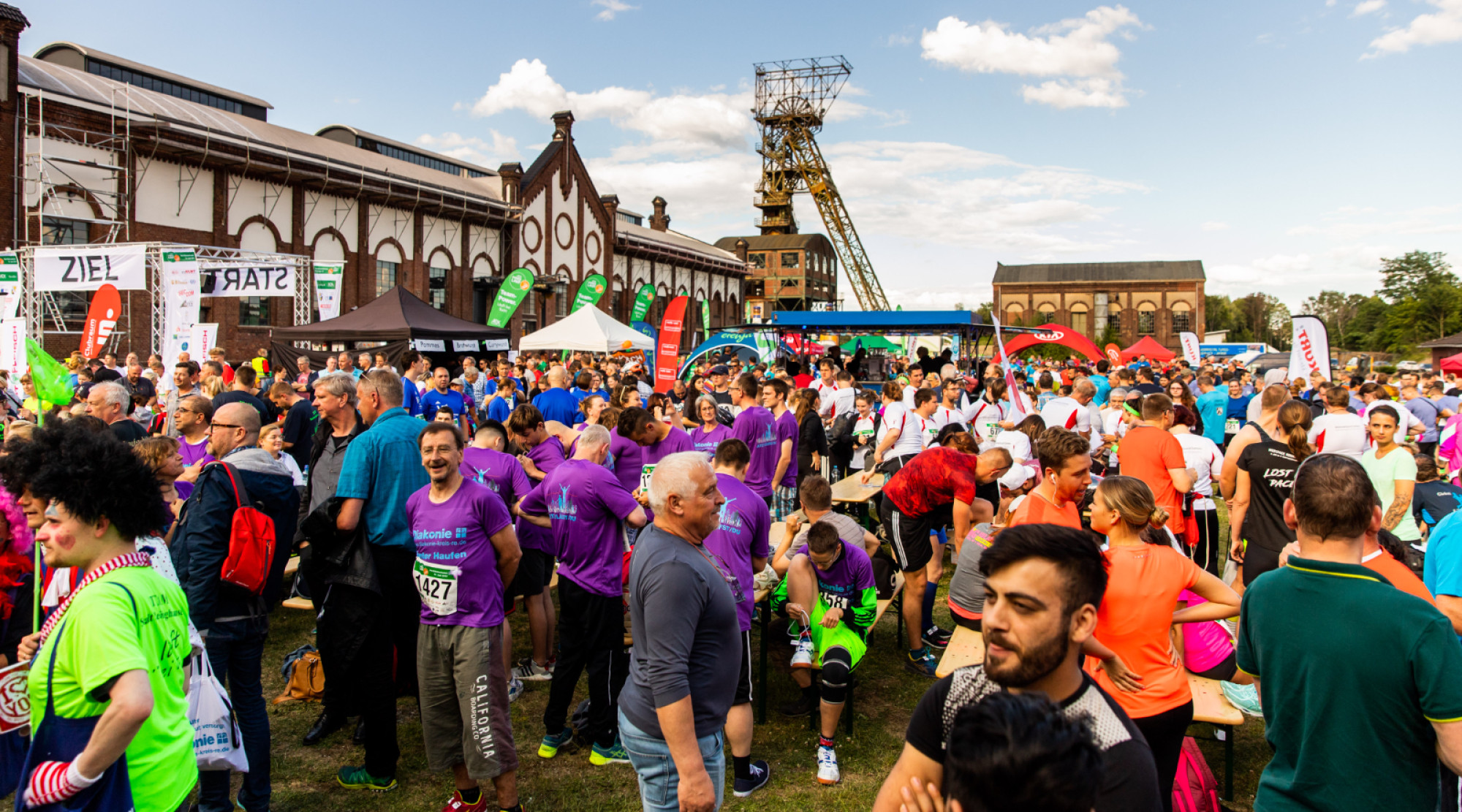 am 13.06.2019 . Foto: Thomas Nowaczyk AOK Firmenlauf 2019 Oer-Erkenschwick