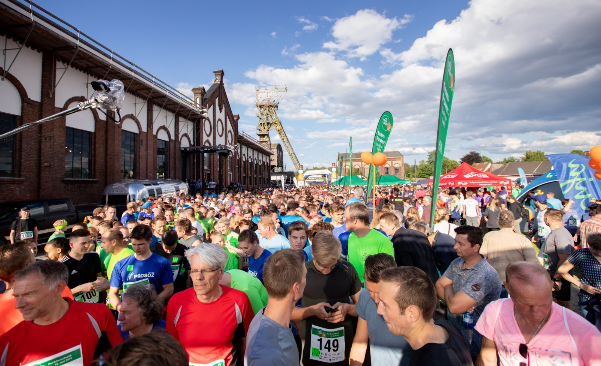 am 13.06.2019 . Foto: Thomas Nowaczyk AOK Firmenlauf 2019 Oer-Erkenschwick